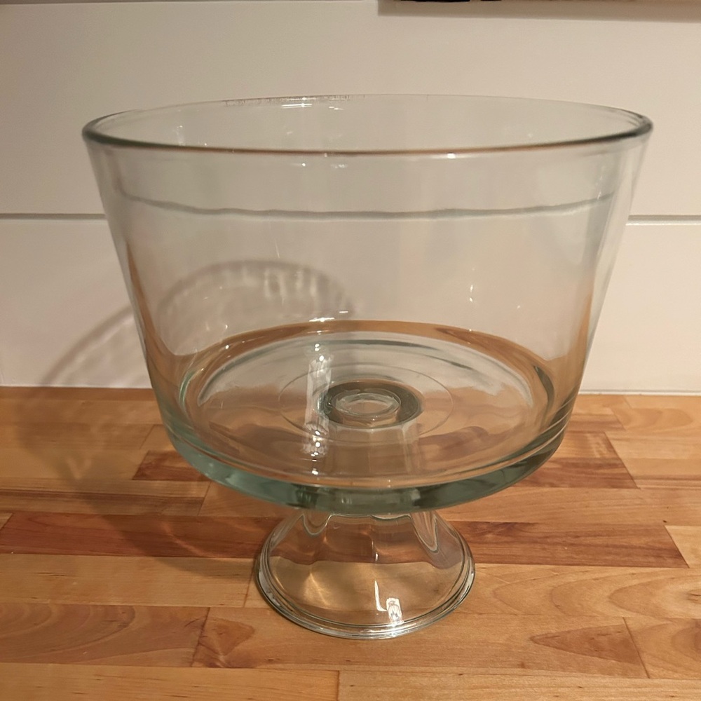 Anchor Hocking Clear Glass Trifle Bowl